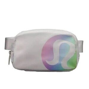 Lululemon Everywhere Belt Bag Vapor Persian Violet Rainbow Logo NWT